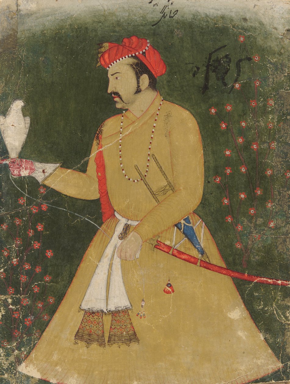 Retrato de Jahangir, c. 1620. de Unbekannt