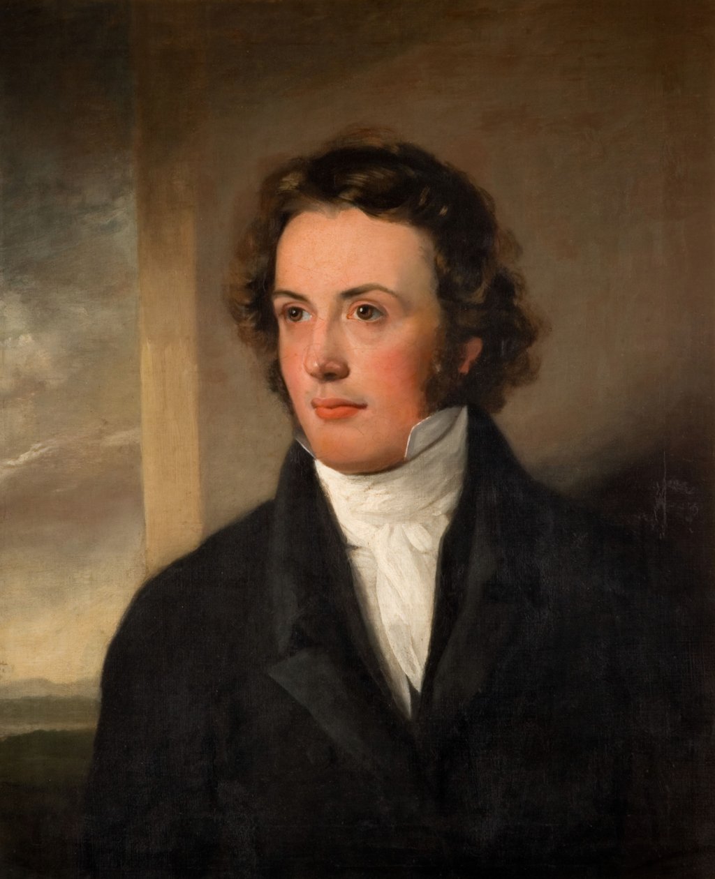 Retrato de James Tibbetts Willmore 1800-63, 1830. de Unbekannt