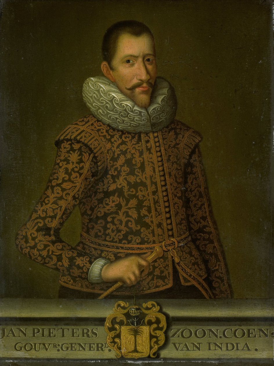 Retrato de Jan Pieterszoon Coen (1587-1629) de Unbekannt
