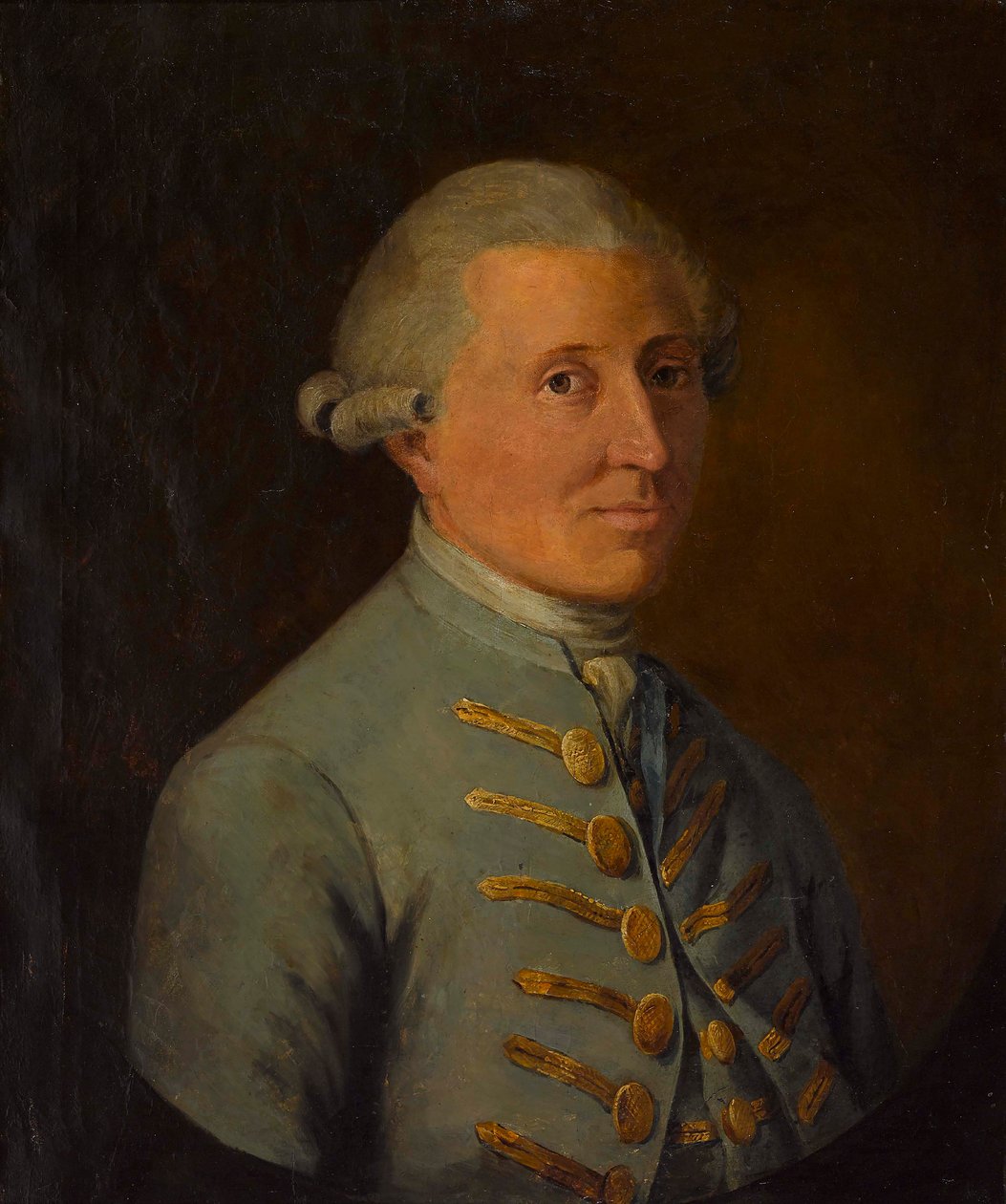 Retrato de Johann Christian Breithaupt 1736-1800, Segunda Metade do século XVIII. de Unbekannt