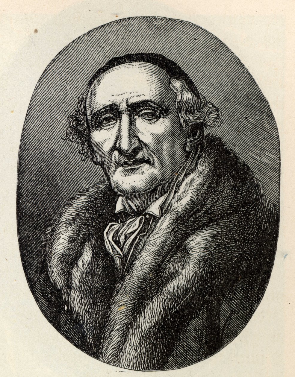 Retrato de Johann Gottfried Schadow 1764-1850. de Unbekannt