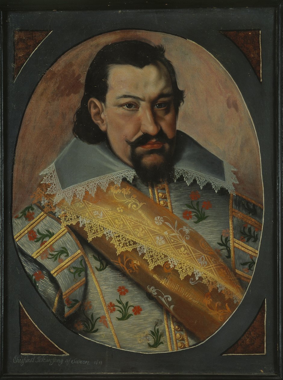 Retrato de John George I 1585-1656, Eleitor da Saxônia, 1613. de Unbekannt