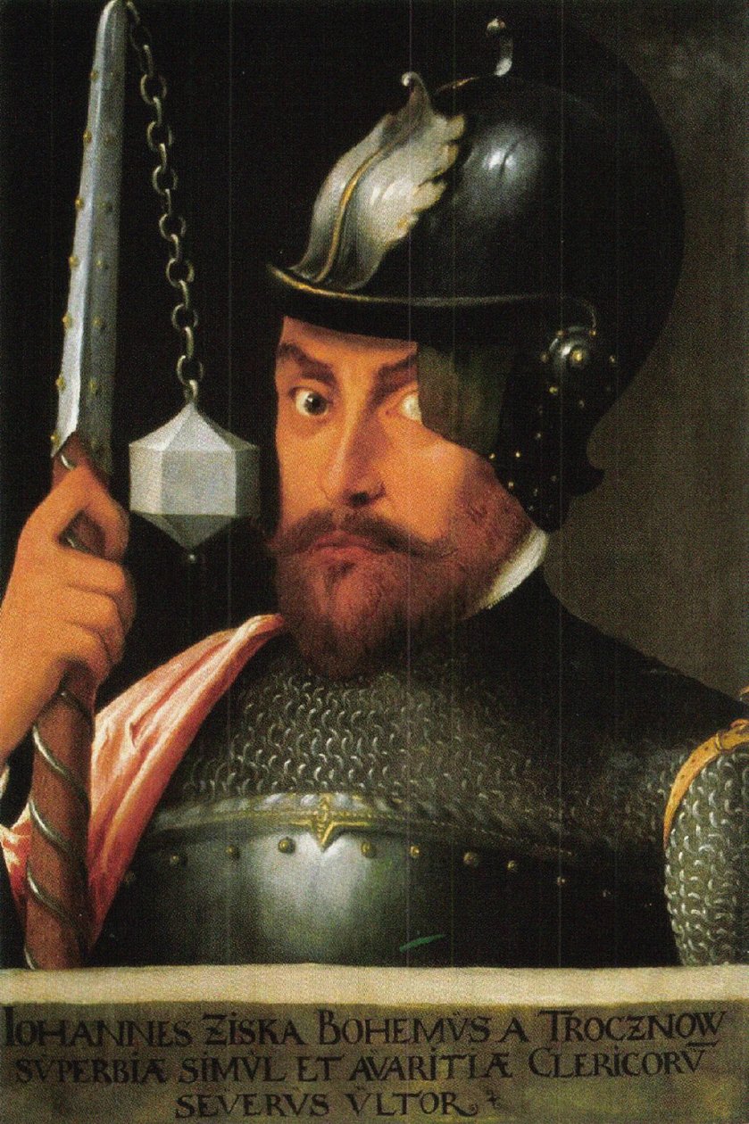 Retrato de John Zizka de Unbekannt