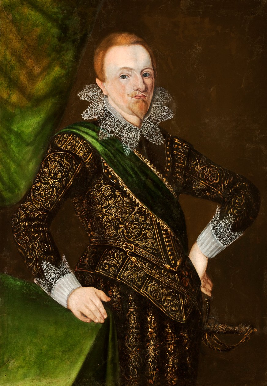 Retrato de João da Suécia 1589-1618, Duque de Östergötland. de Unbekannt