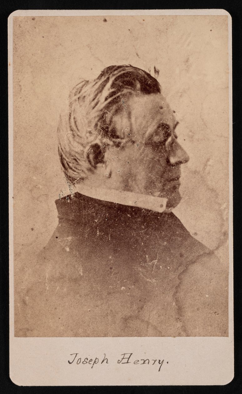 Retrato de Joseph Henry 1797-1878, 4 de dezembro de 1862. de Unbekannt