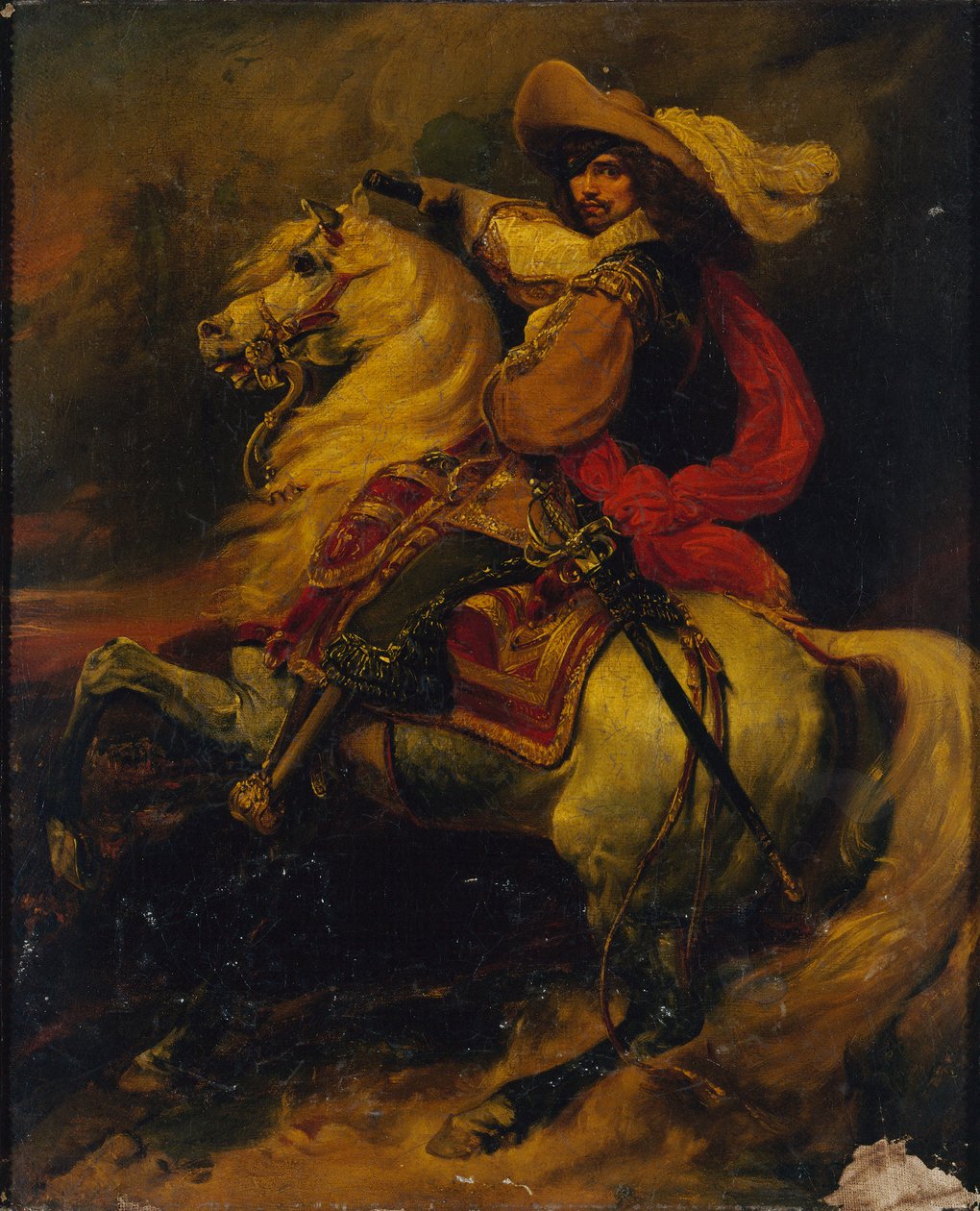 Retrato de Josias Rantzau 1609-1650, como Marechal da França, cerca de 1834. de Unbekannt