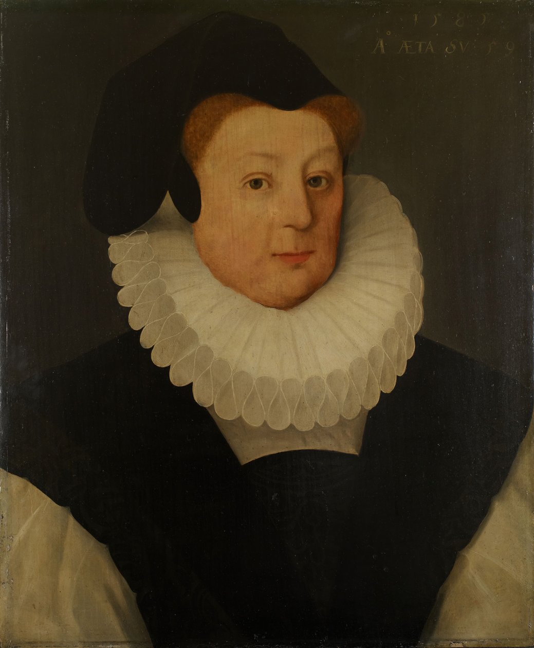 Retrato de Katherine, Lady Gresley, 1585. de Unbekannt