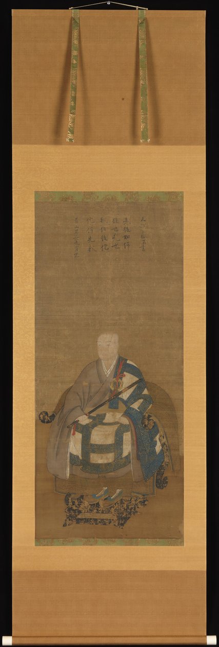 Retrato de Kyuzan Soei, século XVII. de Unbekannt