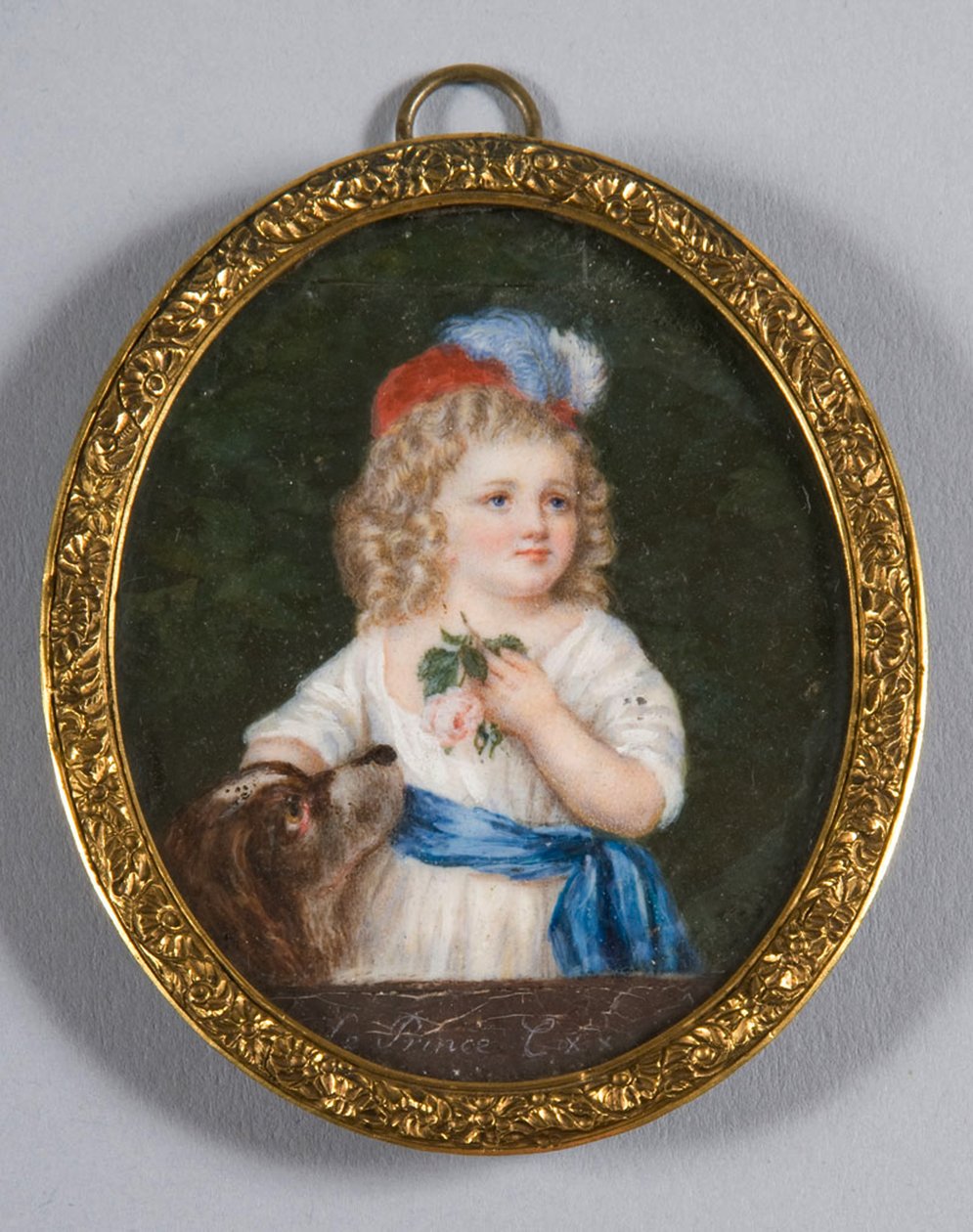 Retrato de Louis-Charles, Príncipe Real da França 1785-1795, século XIX de Unbekannt