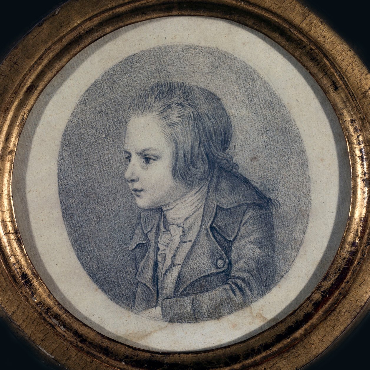 Retrato de Louis-Charles, Príncipe Real de França 1785-1795, início da década de 1790. de Unbekannt