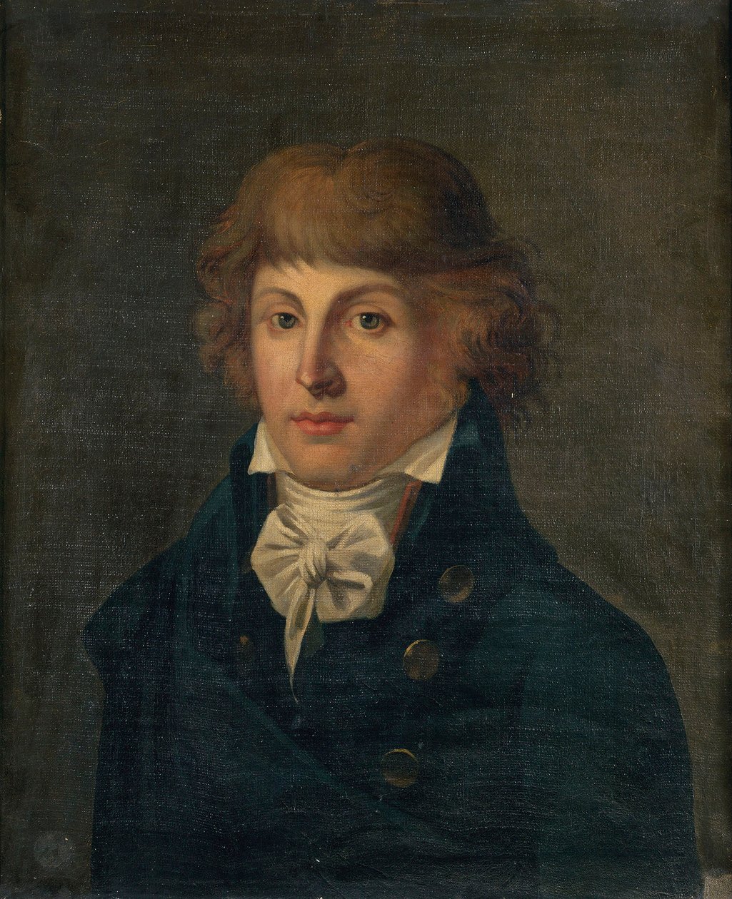 Retrato de Louis Antoine de Saint-Just 1767-1794, depois de 1767. de Unbekannt