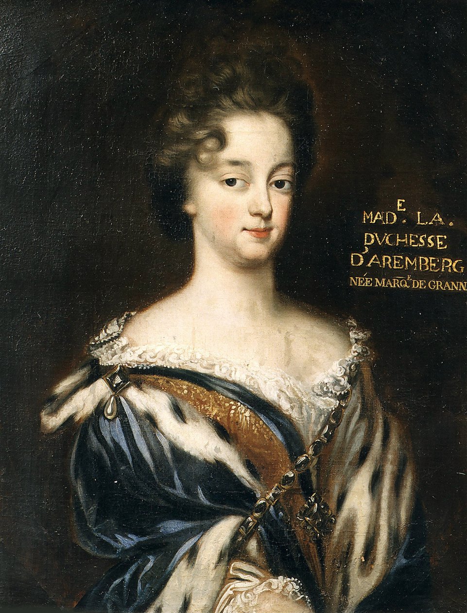 Retrato de Maria Enrichetta del Carretto 1671-1744, Marchesa de Grana e Savona, um 1700. de Unbekannt