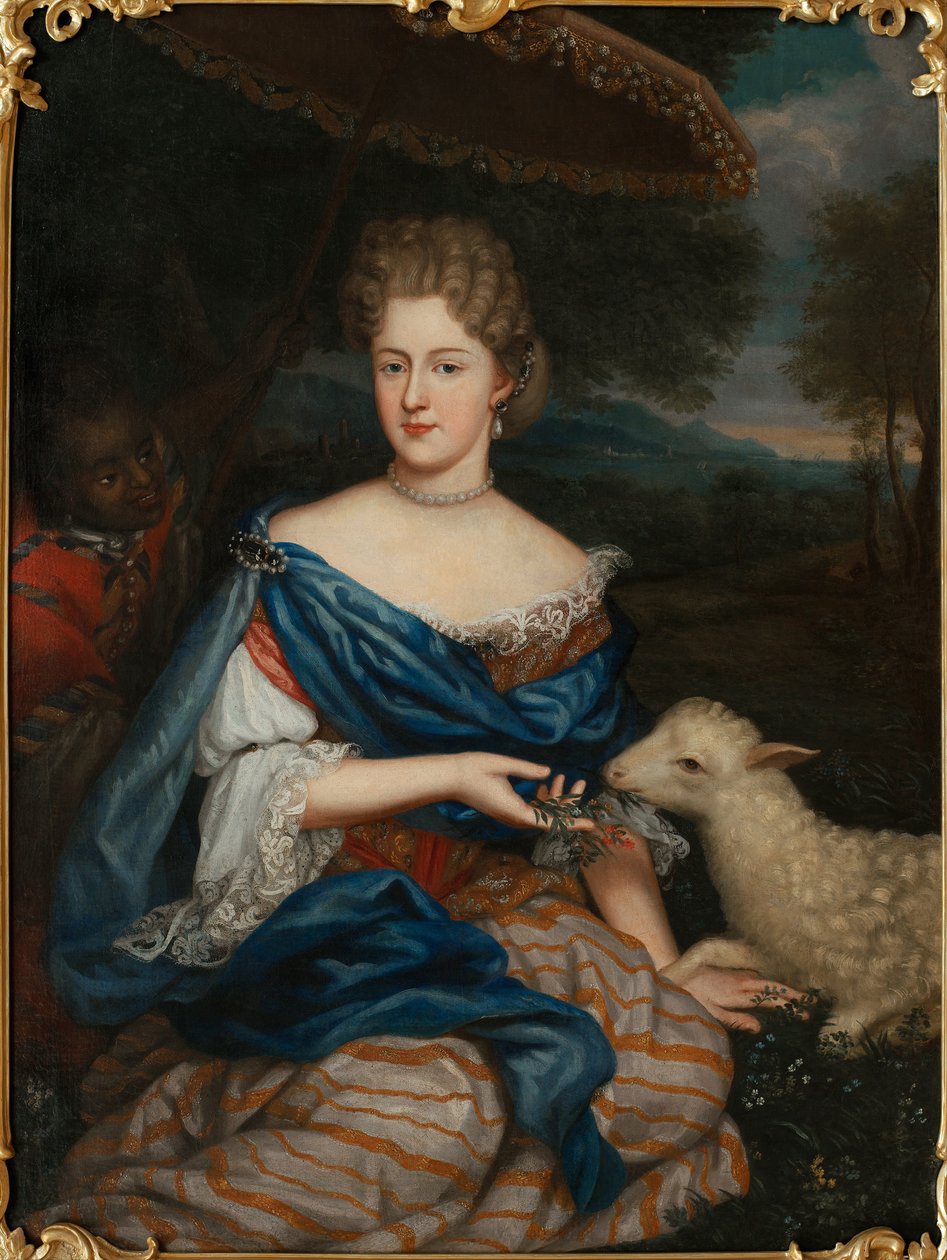 Retrato de Maria Karolina Sobieska 1697-1740 de Unbekannt