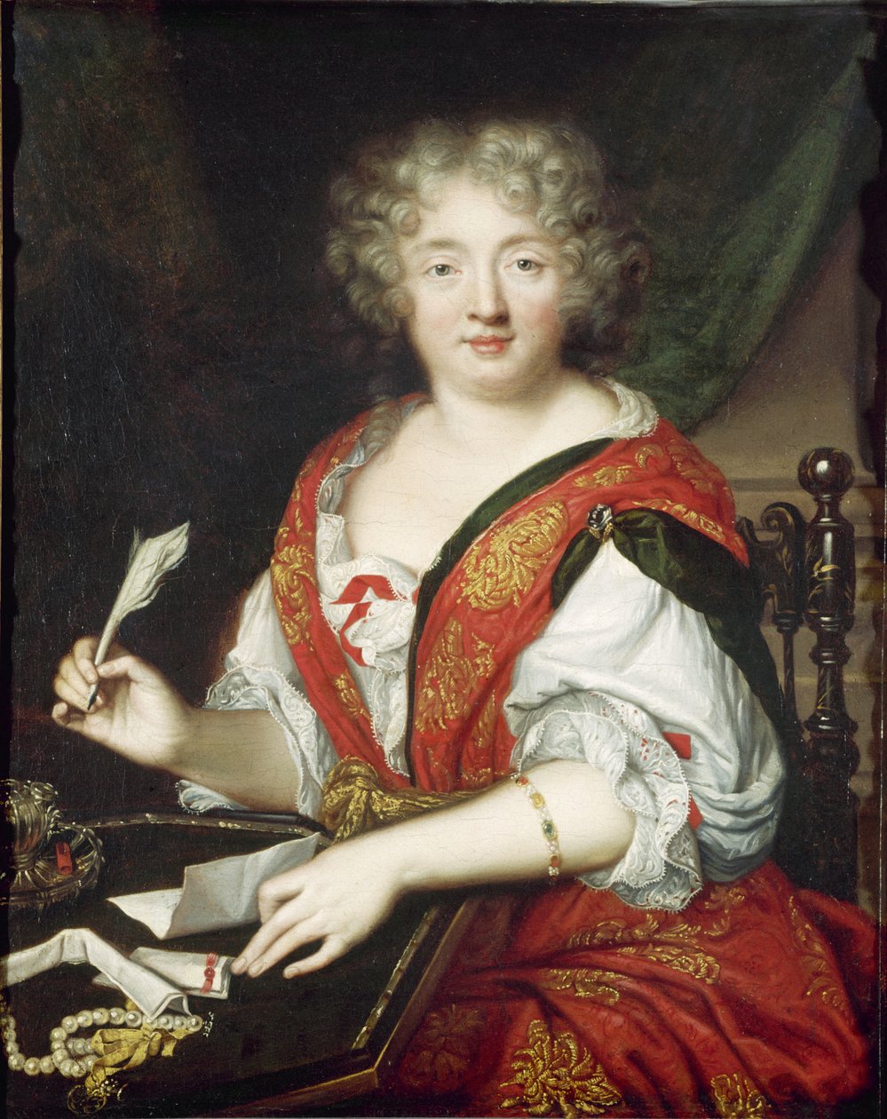 Retrato de Marie de Rabutin-Chantal, Marquesa de Sévigné 1626-1696, c. 1680. de Unbekannt