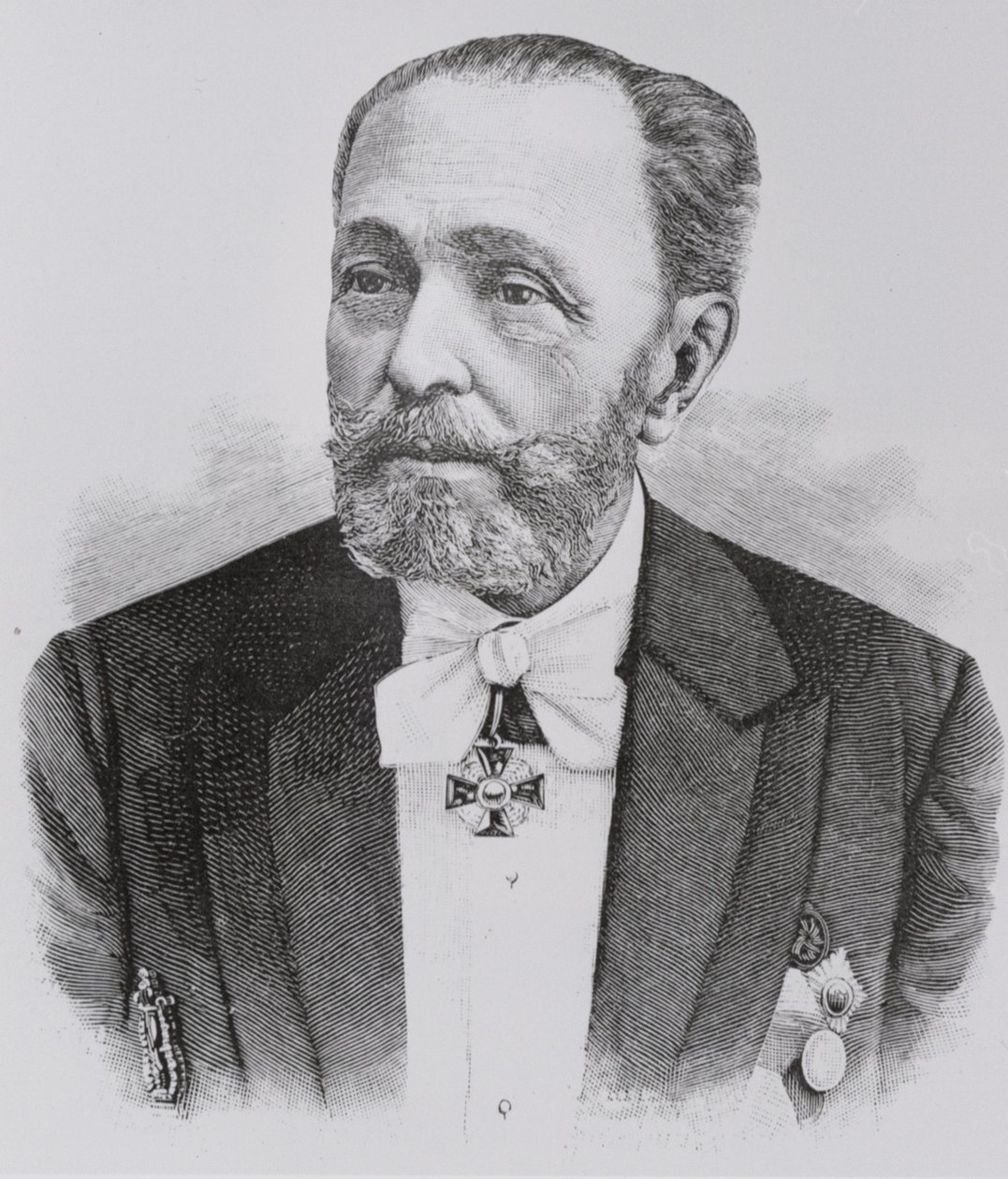 Retrato de Marius Petipa 1818-1910, 1899 de Unbekannt