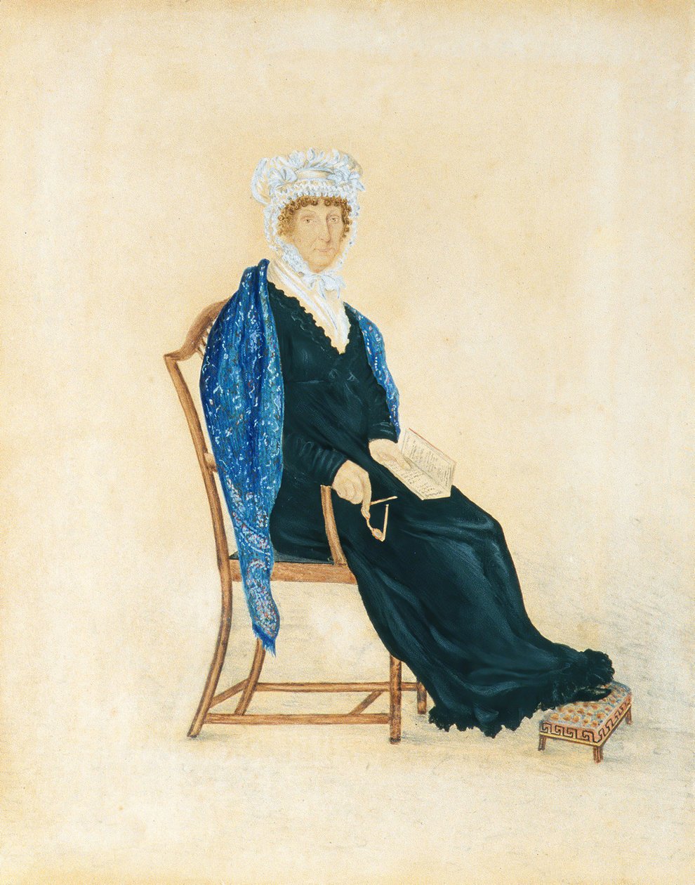 Retrato da Sra. Crofts, ca. 1815-30. de Unbekannt
