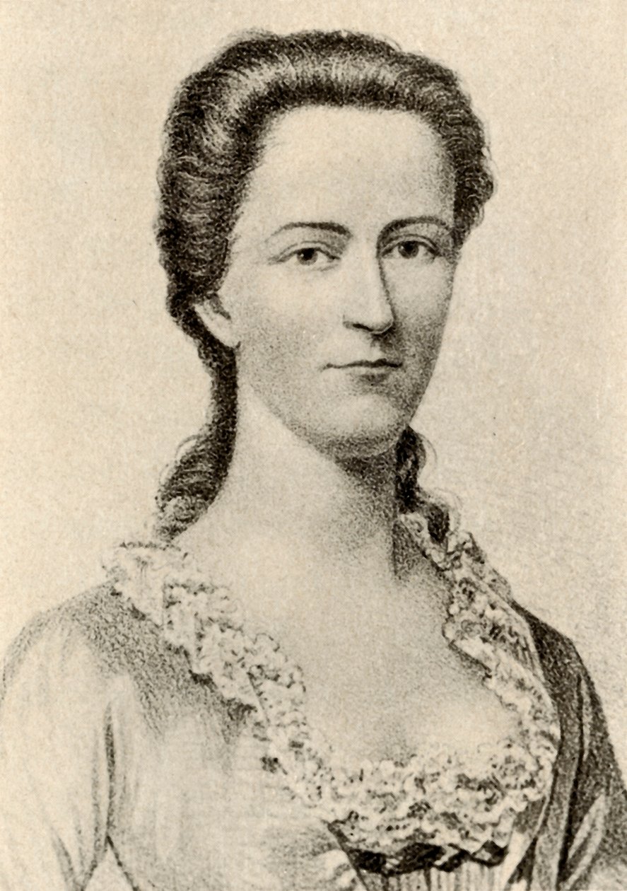 Retrato da Sra. Mary Faneuil de Boston, reinado de George II, c1760, 1937. de Unbekannt