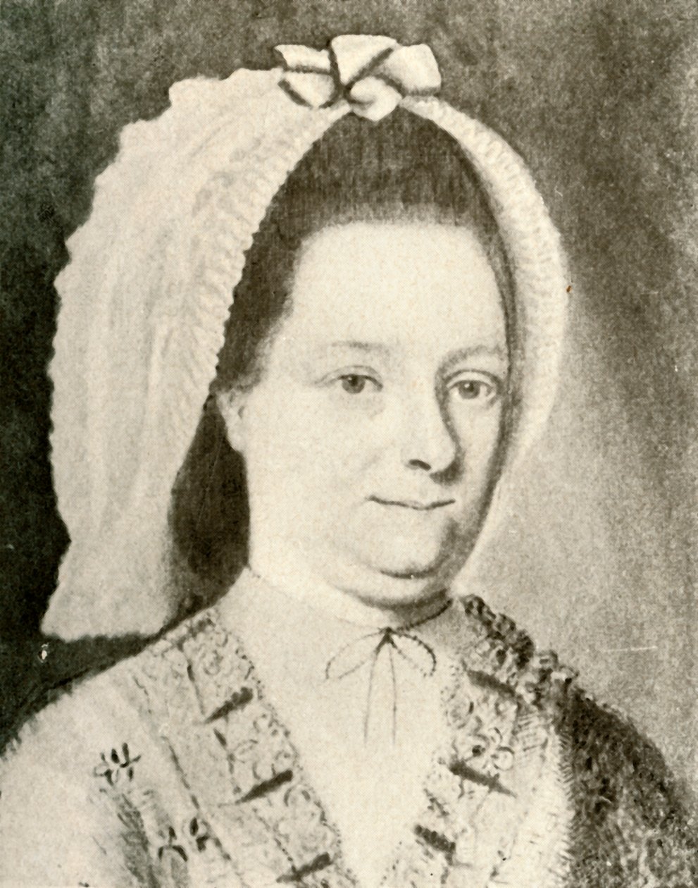 Retrato da Sra. Nathaniel Appleton, Jr., mostrando um gorro peculiar, 1784, 1937. de Unbekannt