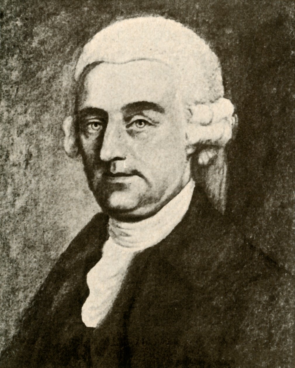 Retrato de Nathaniel Appleton de Boston, na peruca branca com sopros, c1740, 1937. de Unbekannt