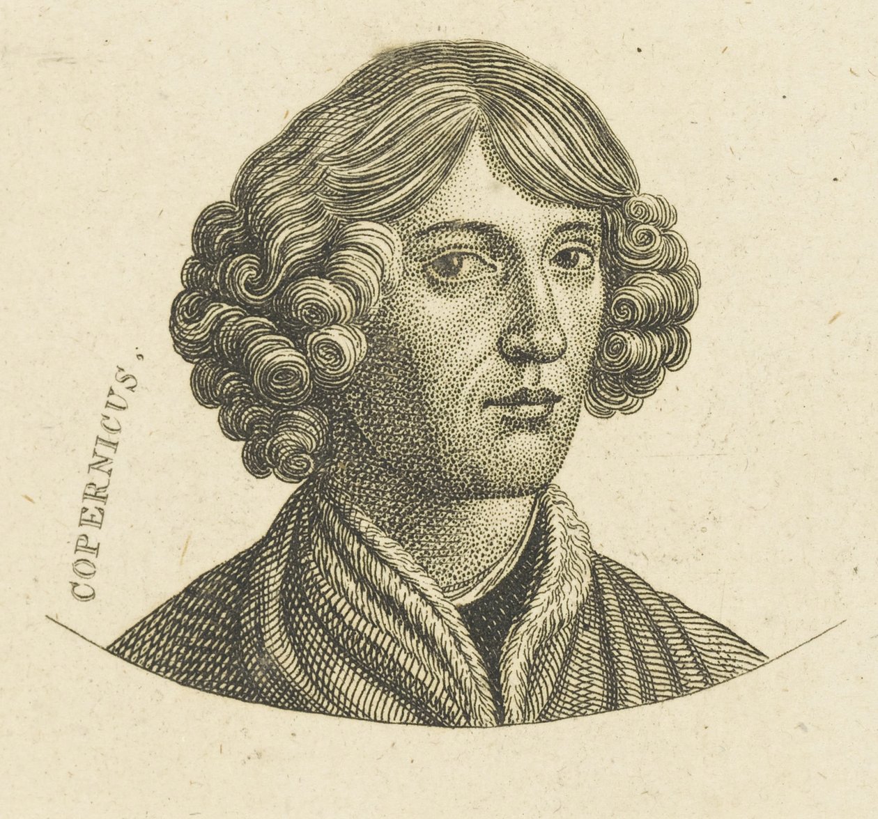 Retrato de Nicolau Copérnico 1473-1543, c. 1830-1840. de Unbekannt