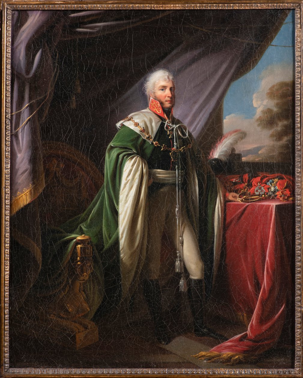 Retrato de Pavel Vasilievich Chichagov 1767-1849, Primeiro trimestre do 19º cen. de Unbekannt