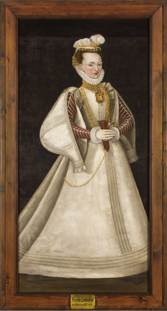 Retrato de Perchta de Rosenberg 1425-1476. de Unbekannt