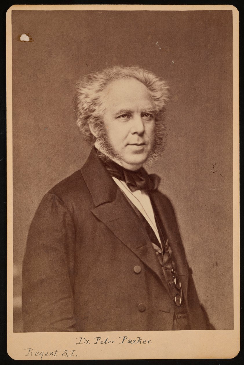 Retrato de Peter Parker 1804-1888, antes de 1888. de Unbekannt