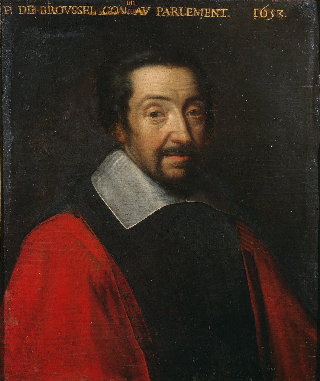 Retrato de Pierre Broussel 1576-1654, 1653. de Unbekannt