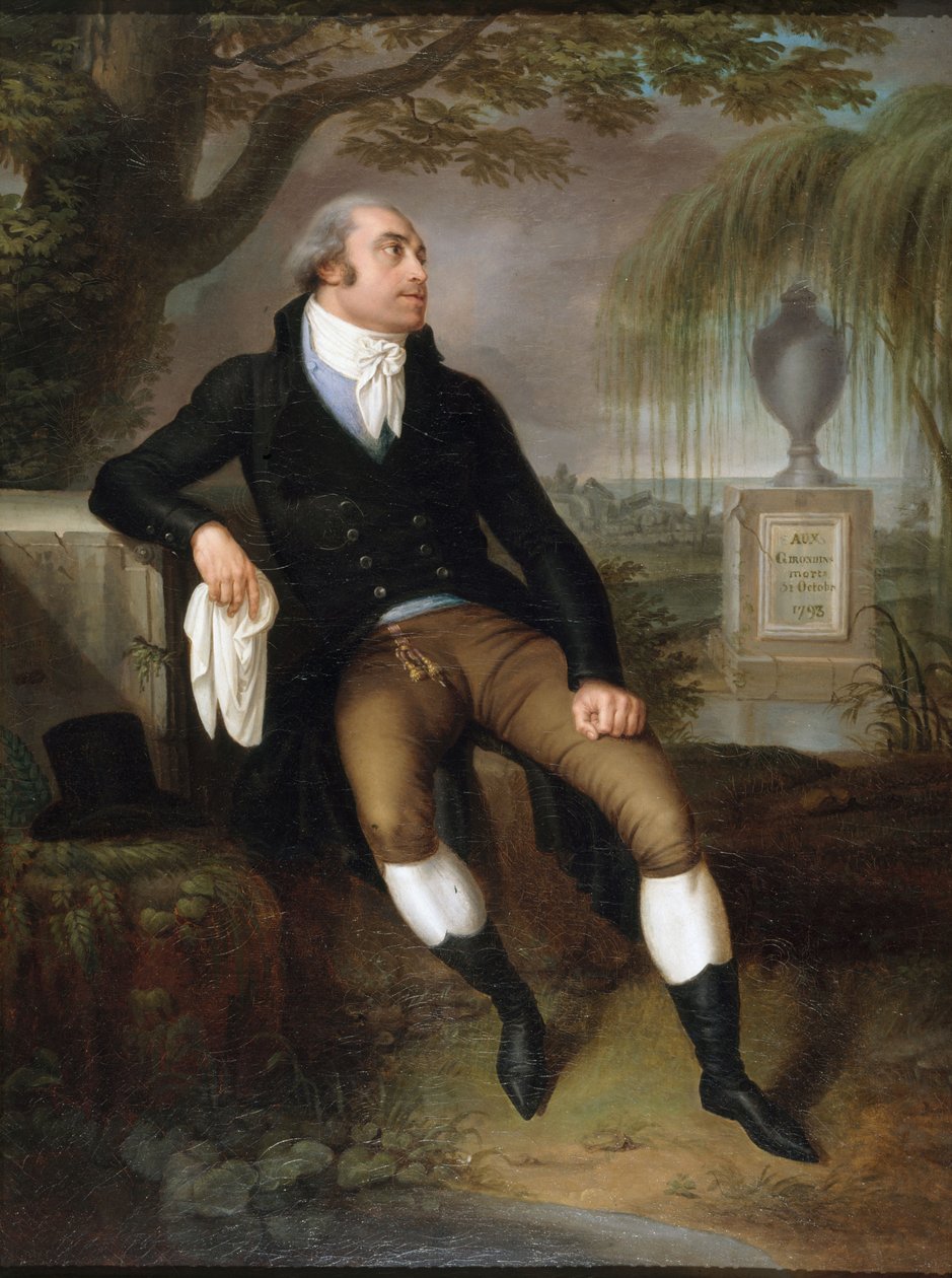 Retrato de Pierre Victurnien Vergniaud 1753-1793, c. 1800. de Unbekannt