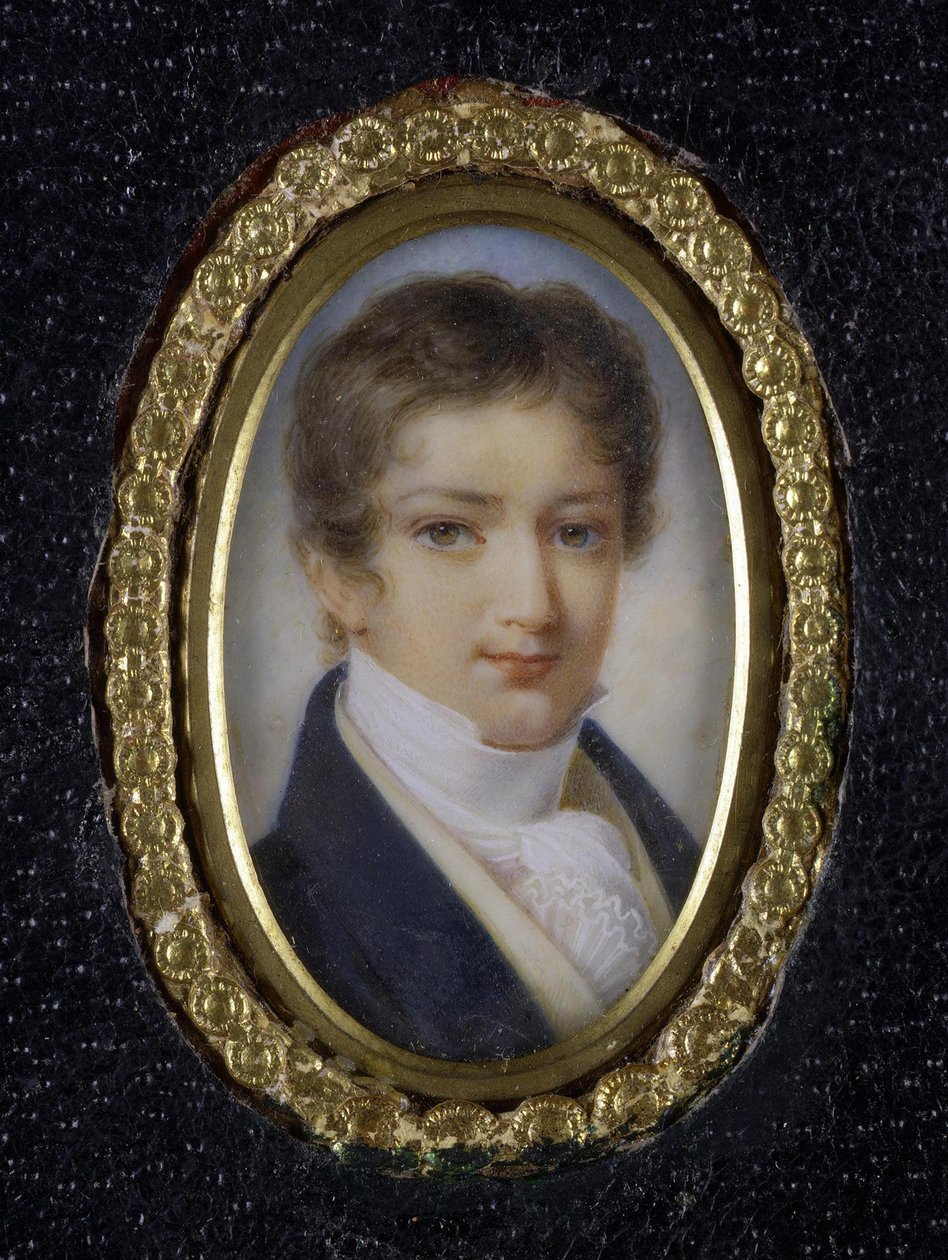 Retrato do príncipe Dmitry Petrovich Volkonsky 1805-1859, primeiro quartel do século XIX de Unbekannt