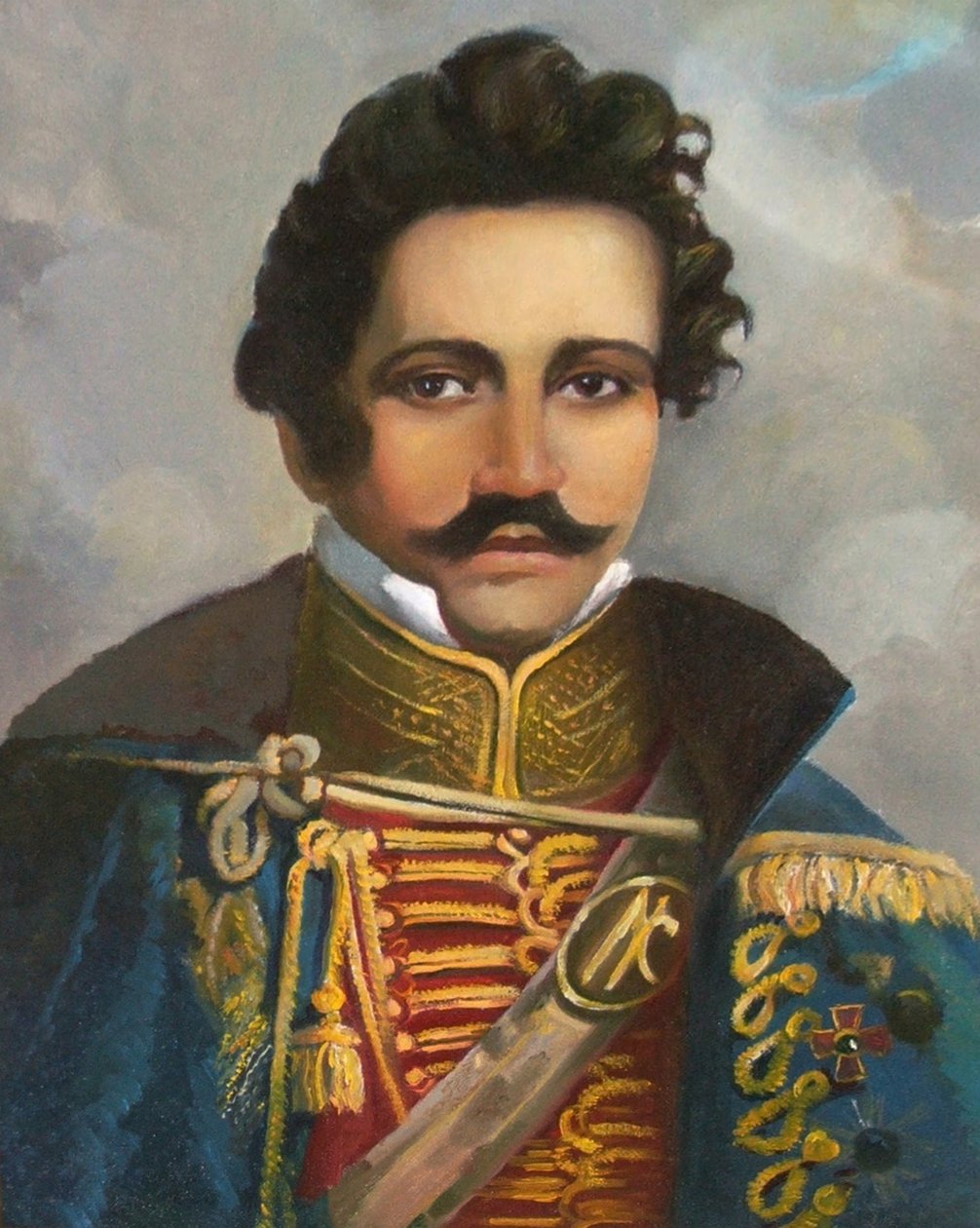 Retrato do príncipe Nikolay Borisovich Galitzin 1794-1866 de Unbekannt