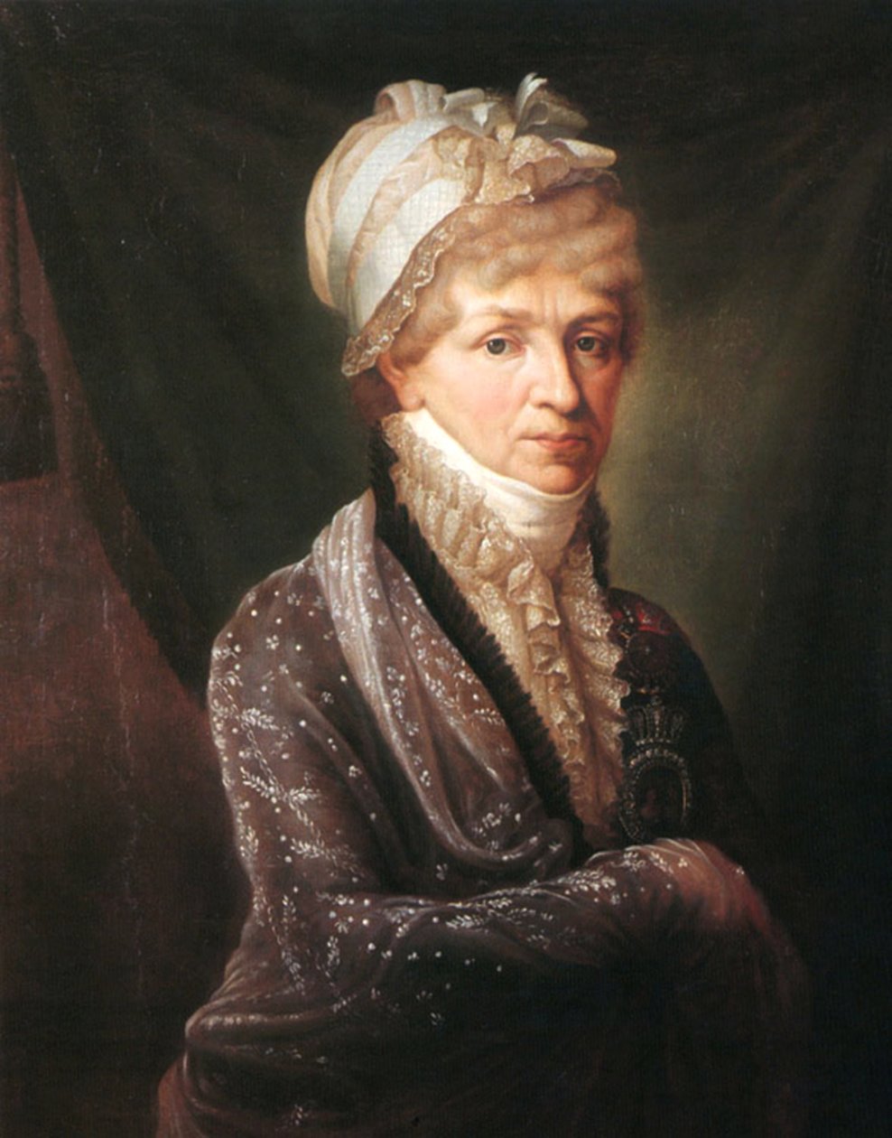 Retrato da princesa Natalya Petrovna Galitzine 1741-1837, início do século XIX. de Unbekannt