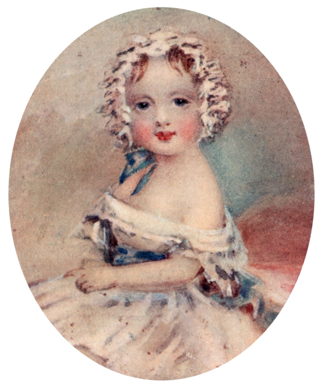 Retrato da rainha Victoria quando criança, século XIX, 1913 de Unbekannt