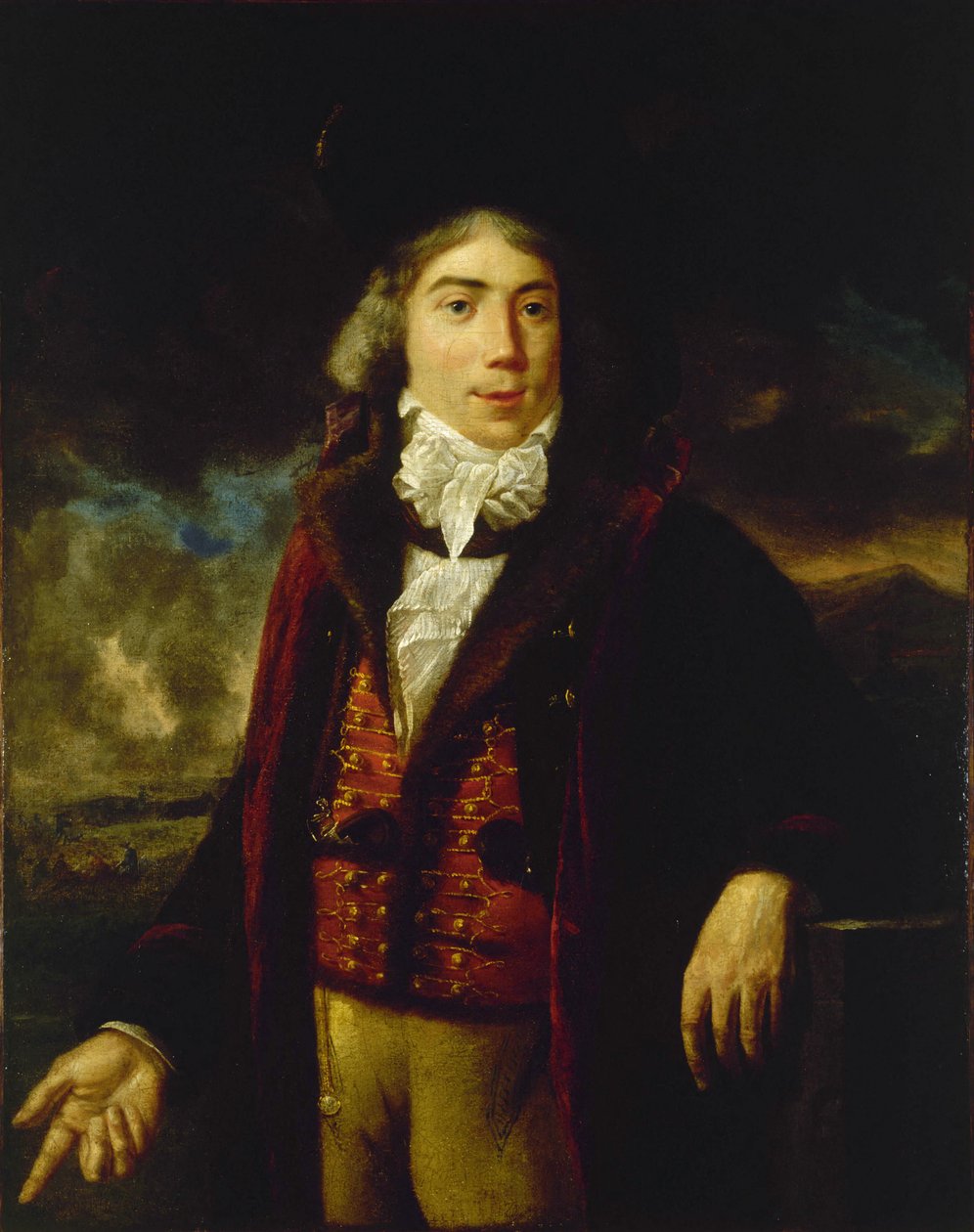 Retrato de René Nicolas Dufriche, Barão Desgenetas 1762-1837, 1798. de Unbekannt