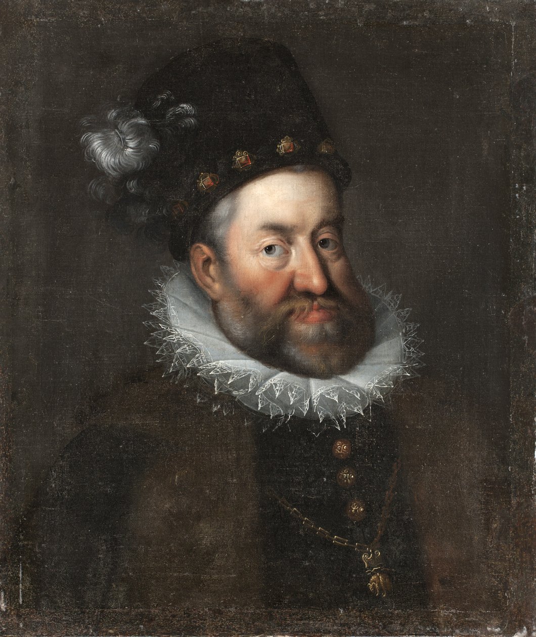 Retrato de Rudolf II da Áustria 15521612, Sacro Imperador Romano, ca. 1600 de Unbekannt