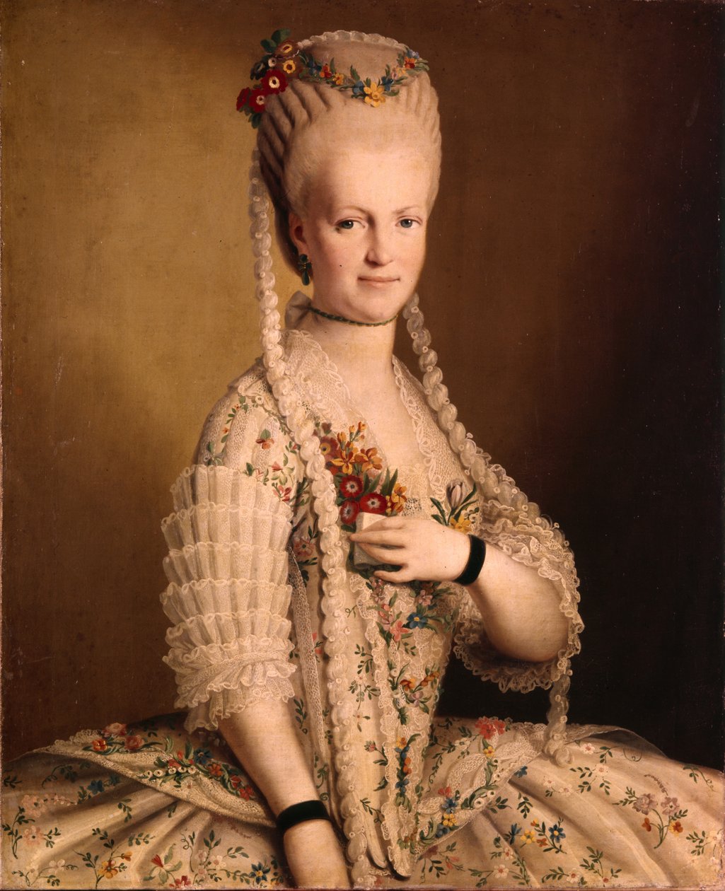 Retrato de Sarah Greigh 17521793, esposa do almirante Samuel Greigh, 1775 de Unbekannt