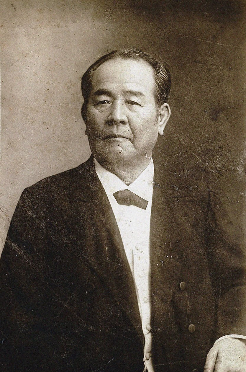 Retrato de Shibusawa Eiichi 1840-1931, c. 1890. de Unbekannt