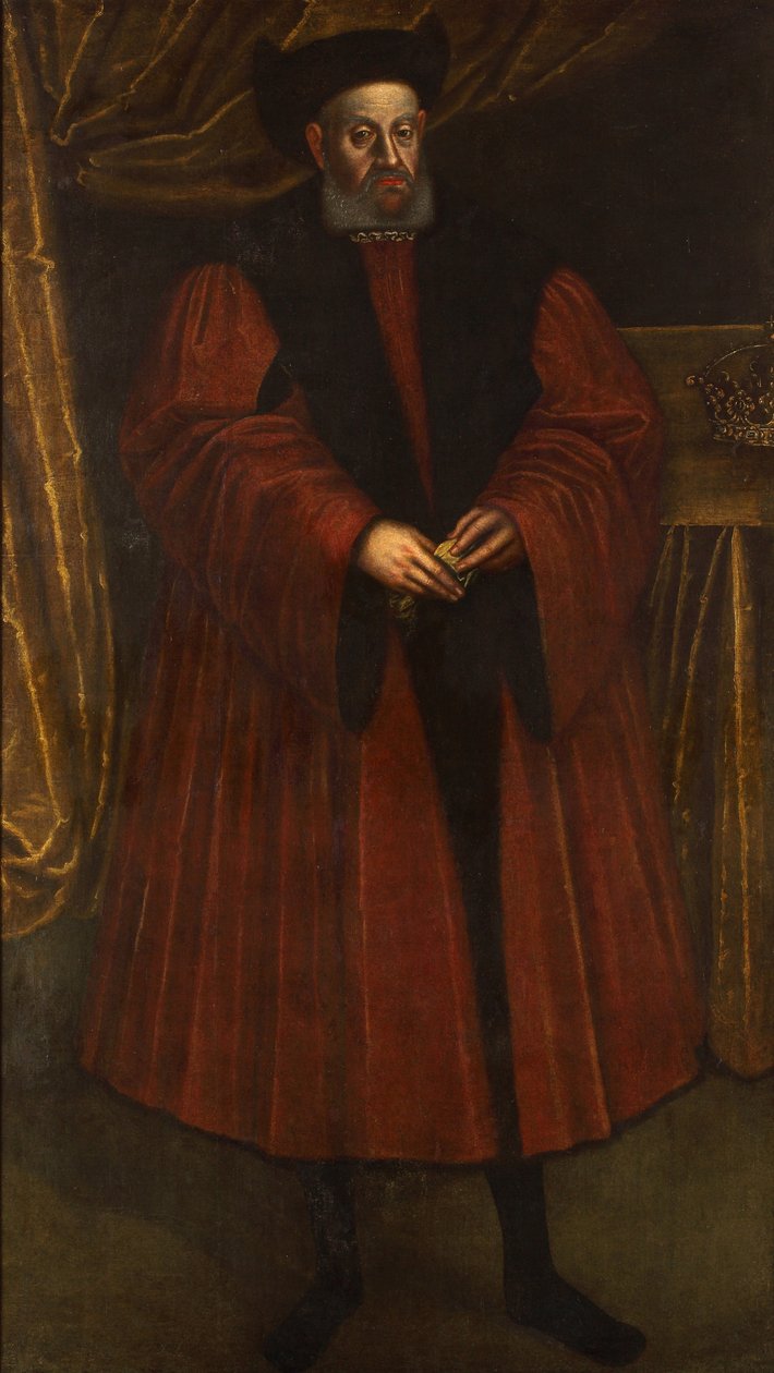 Retrato de Sigismundo I da Polônia 1467-1548, século XVII de Unbekannt