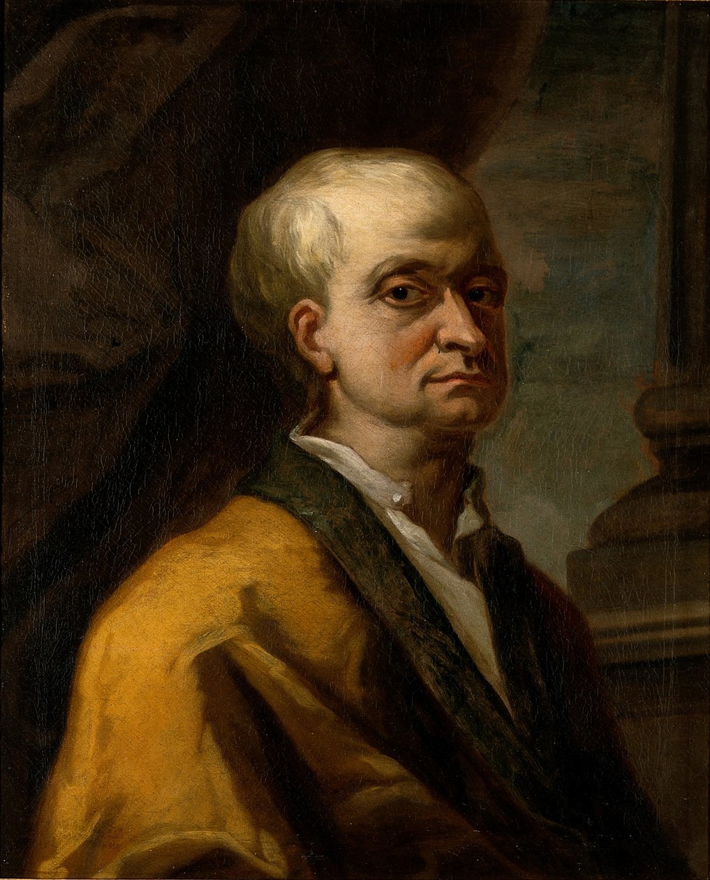 Retrato de Sir Isaac Newton 1642-1727, 1710 de Unbekannt