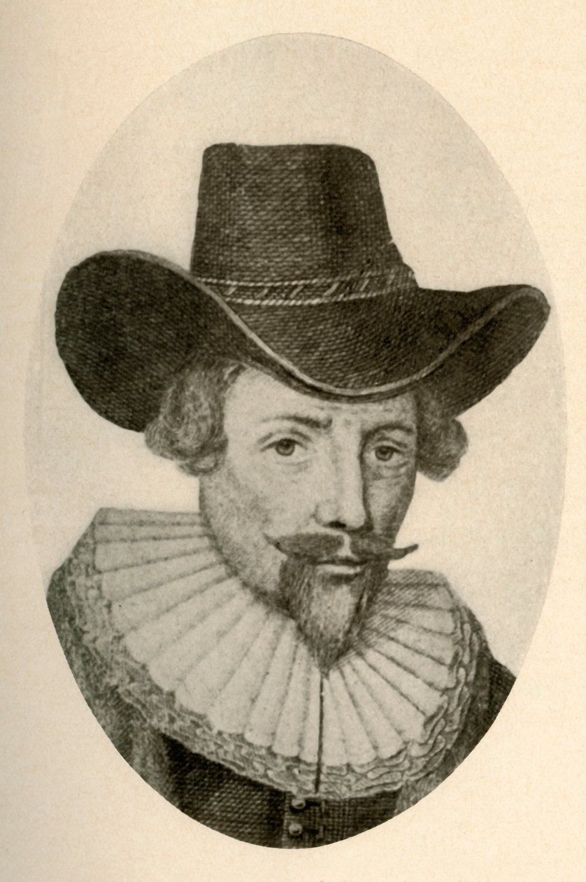 Retrato de Sir Isaac Pennington, de chapéu usado na Casa de Burgesses, c1650-1660, 1937 .. de Unbekannt