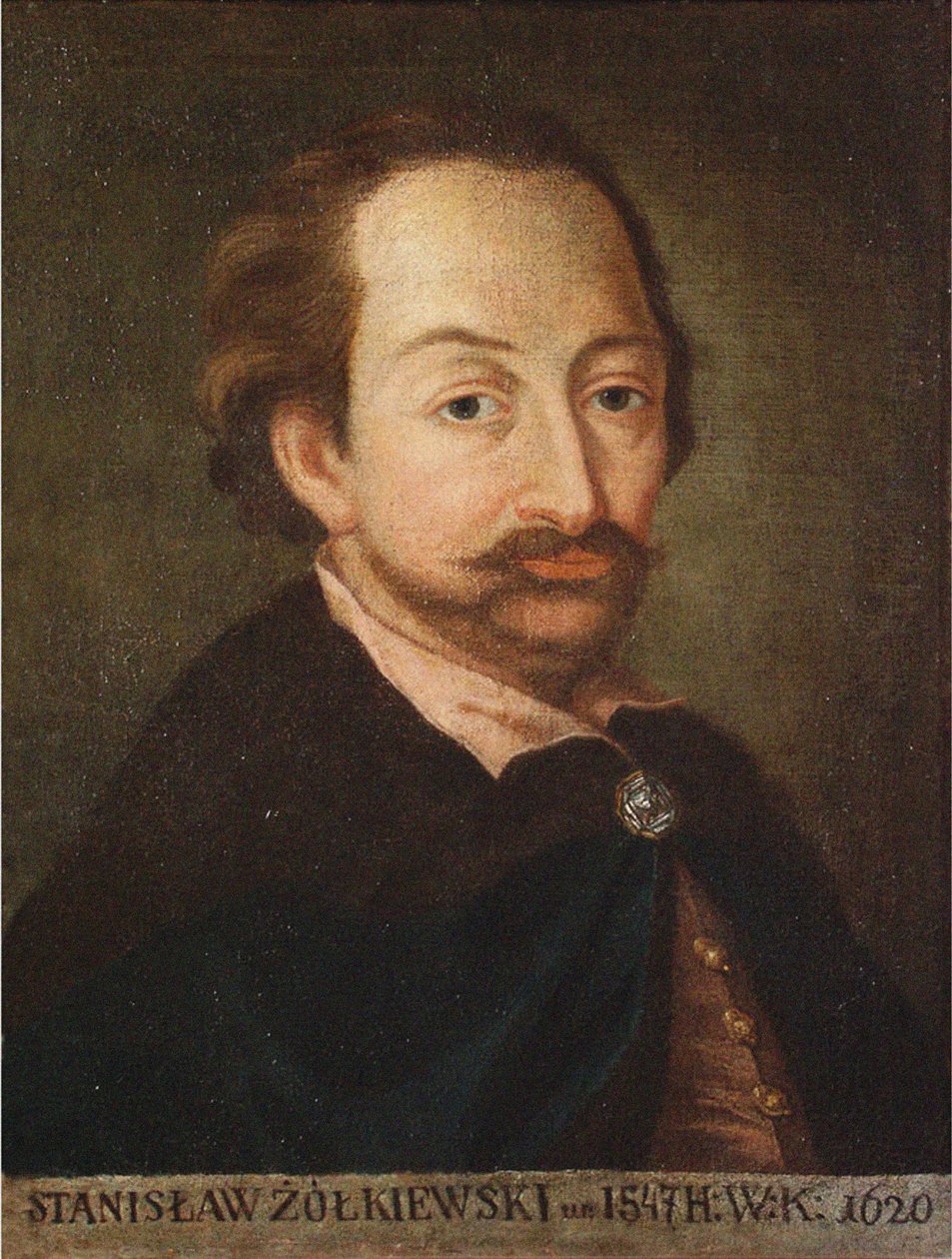 Retrato de Stanislaw Zolkiewski 1547-1620, 1618 de Unbekannt