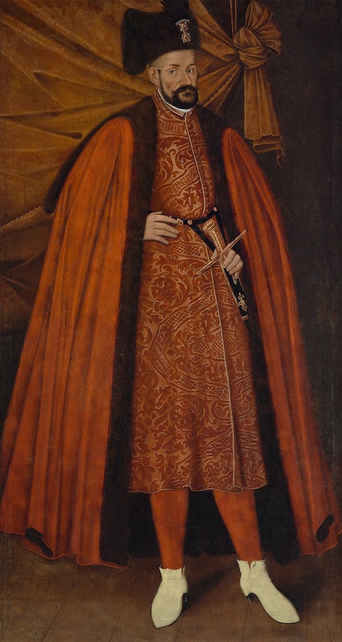 Retrato de Stephen Báthory da Polônia, primeira metade do século XVII de Unbekannt