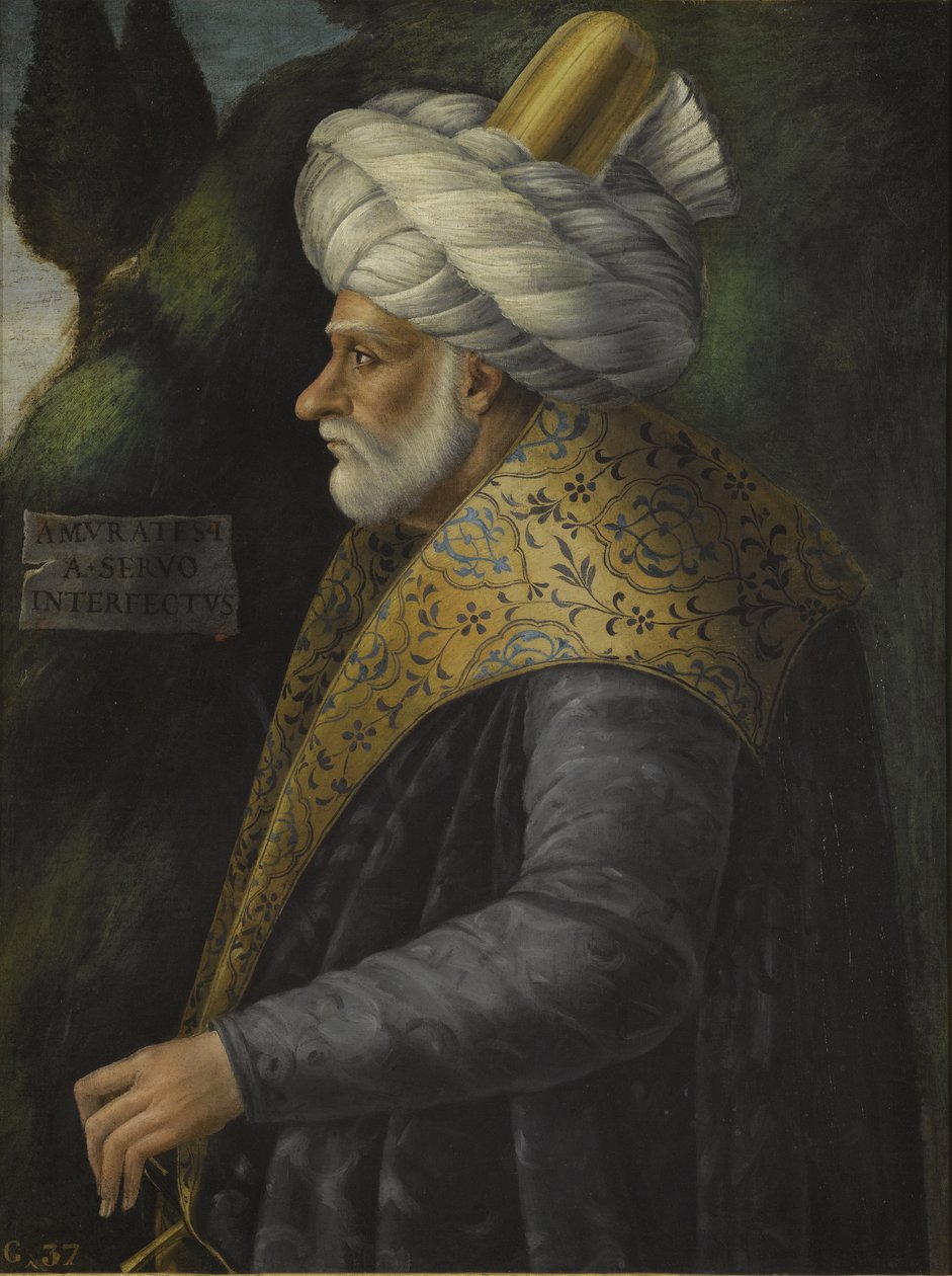 Retrato do sultão Murad I 1326-1389, século XVII de Unbekannt