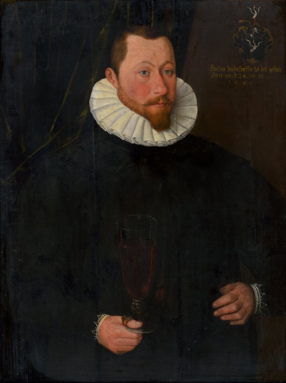 Retrato de Tobias Hundertstorfter de Unbekannt
