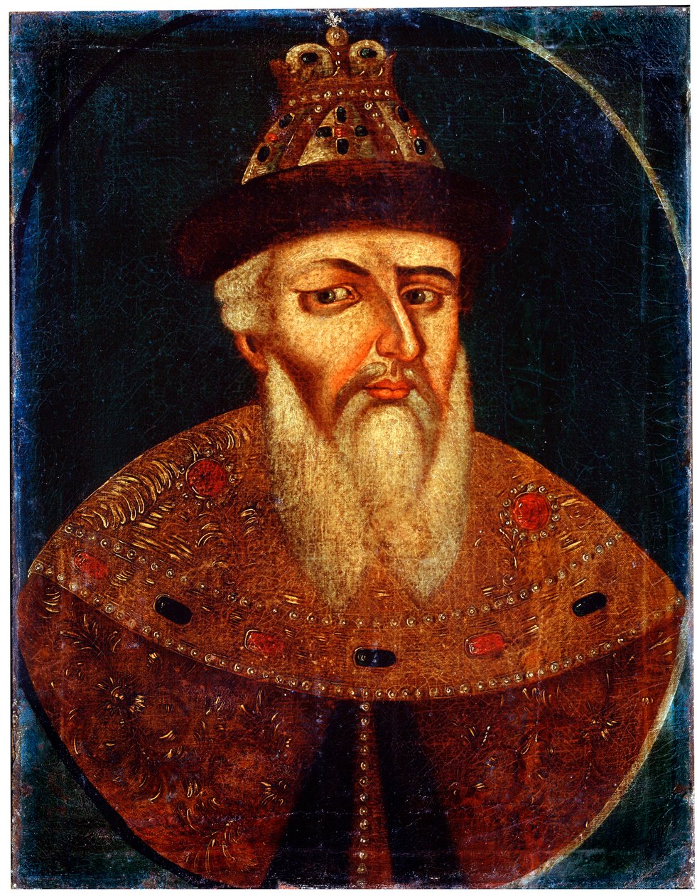 Retrato do czar Ivan IV, o Terrível, início do século XVIII de Unbekannt