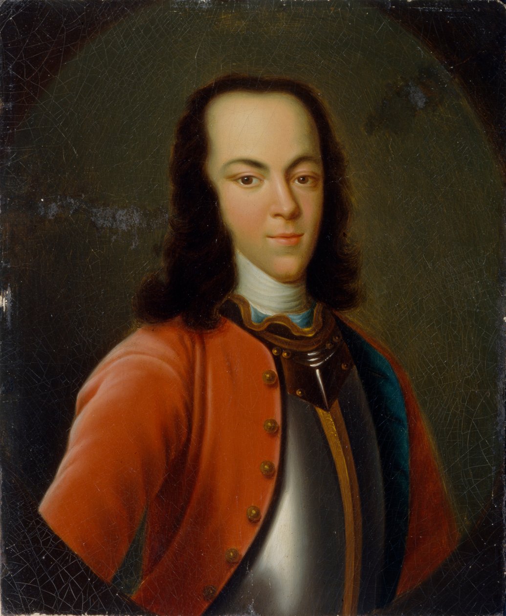 Retrato de Tsarevich Alexei Petrovich da Rússia 1690-1718 de Unbekannt