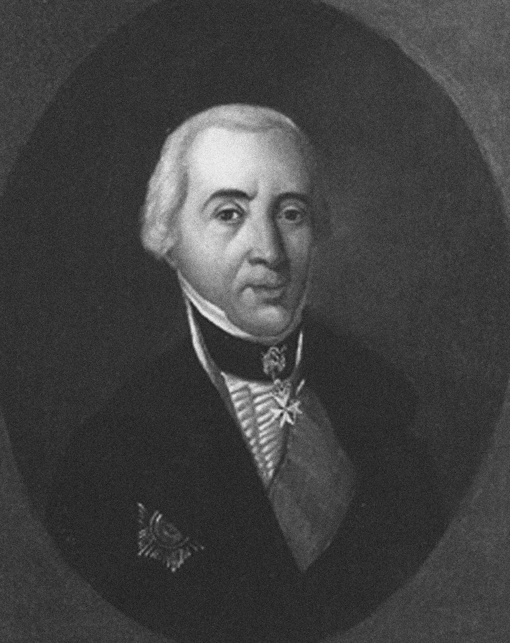 Retrato de Vasily Yevdokimovich Adadurov 1709-1780 de Unbekannt
