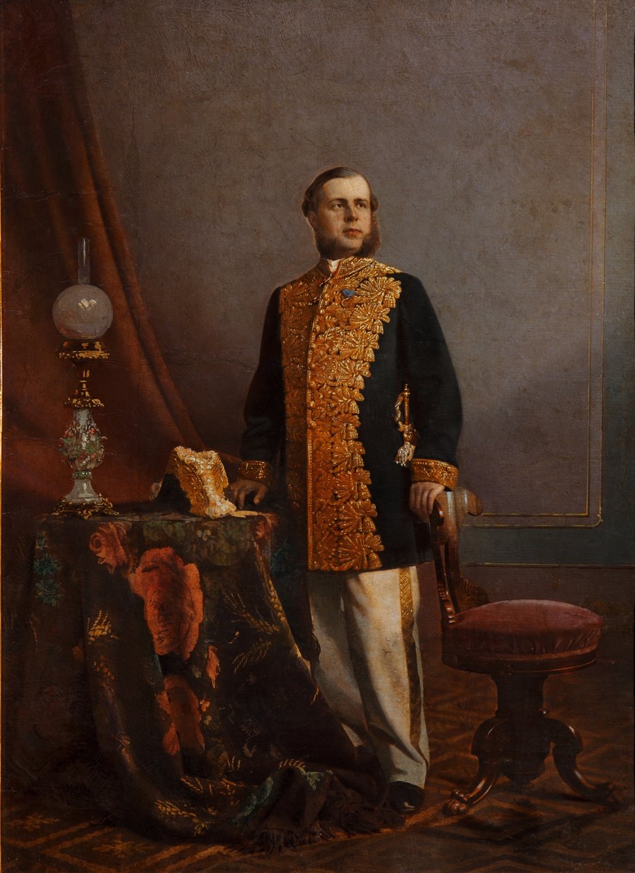 Retrato de Vasily Yuryevich Poznansky 1828-1900, 1860s de Unbekannt