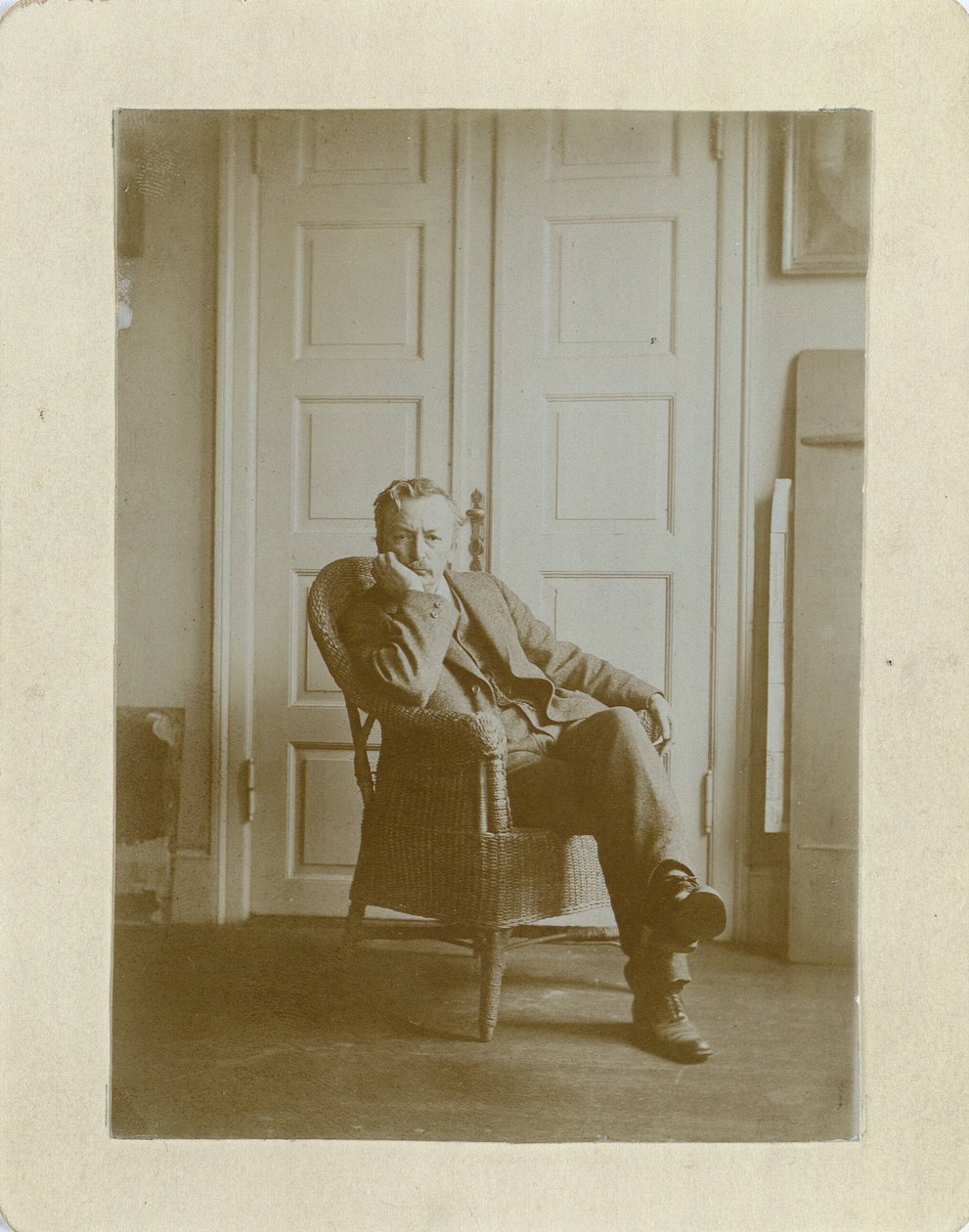Retrato de Vilhelm Hammershøi 1864-1916. de Unbekannt