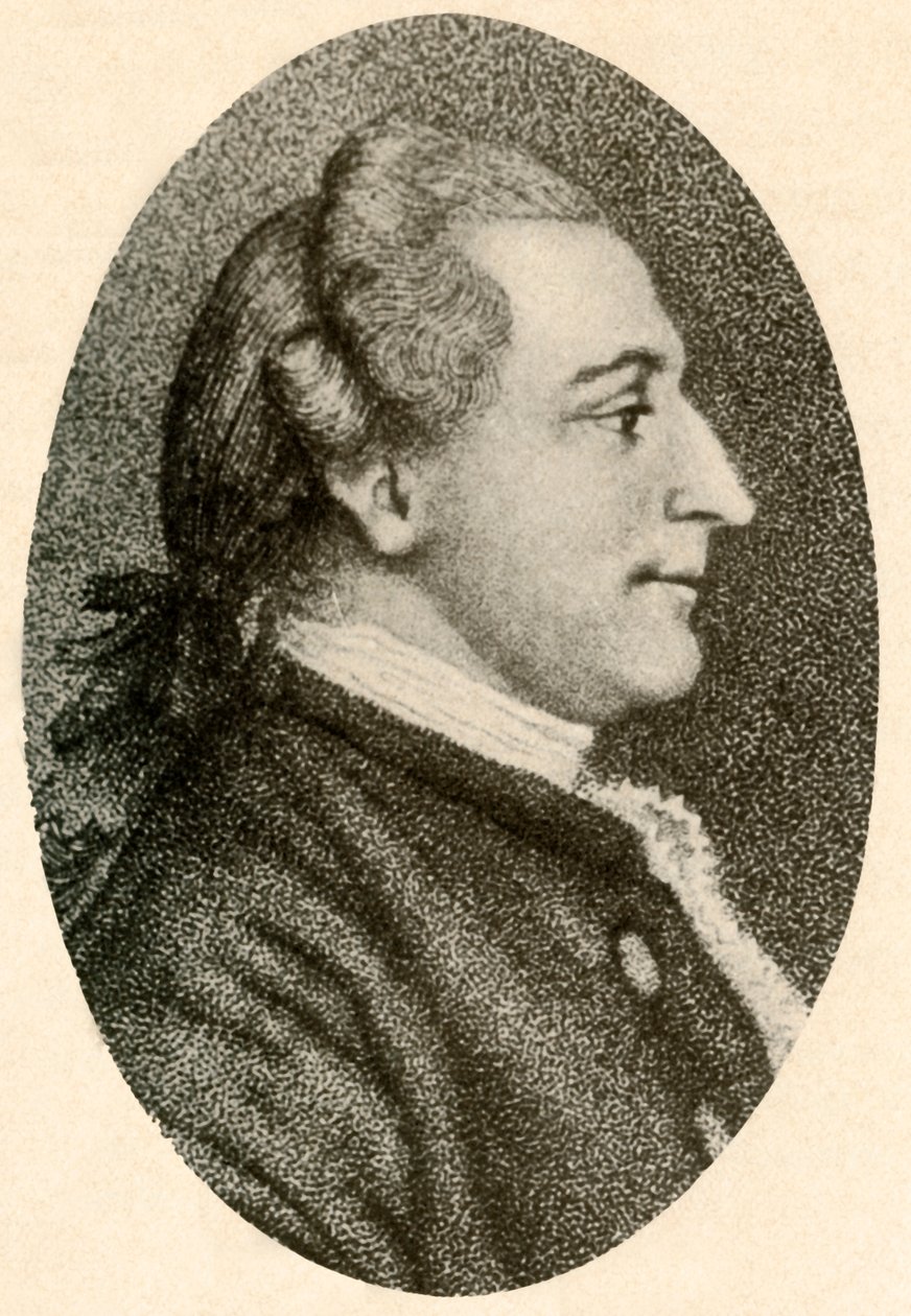 Retrato de WH Drayton, Esq., Com cabelos arranjados em folhado e fila, c1770, 1937. de Unbekannt